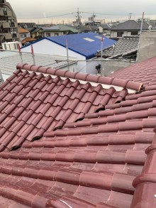 四日市市、屋根修理、谷樋板金