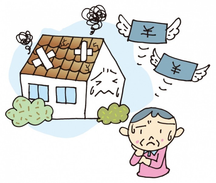 屋根外壁修理費