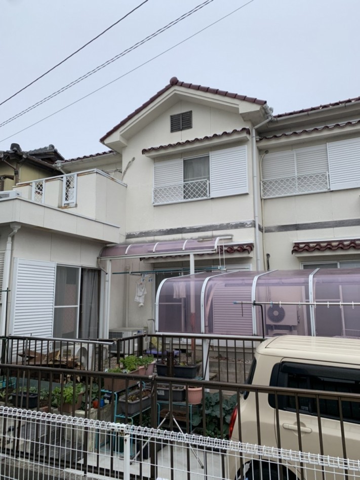 四日市、雨漏れ、シート防水