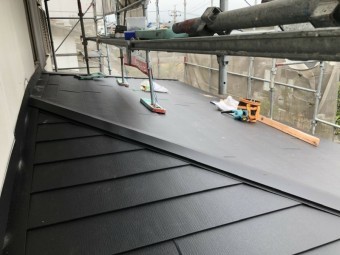 四日市、屋根工事、棟板金、カバー工法
