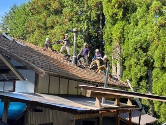 桑名、屋根、葺き替え