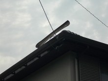 台風被害 軒樋 破損 修繕 街の屋根や四日市店