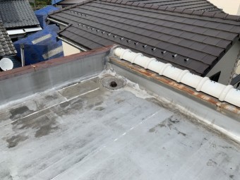 四日市市雨漏り、シート防水