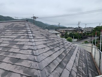 高圧洗浄後