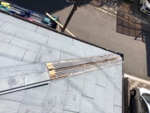 台風被害 棟板金 破損 修繕 街の屋根やさん四日市店