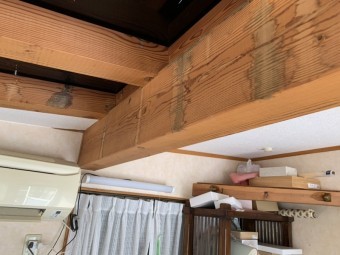 雨漏れ、桑名市