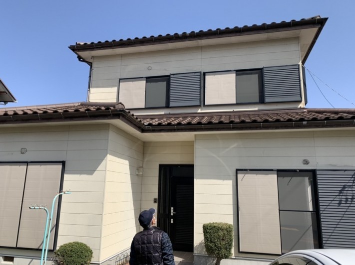 四日市市での屋根診断させて頂いたお住まい