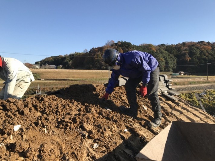 屋根の解体撤去 解体