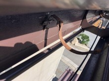 台風被害 軒樋 破損 修繕 街の屋根や四日市店