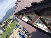 台風被害 軒樋 破損 修繕 街の屋根や四日市店