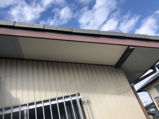 軒天井補修 台風被害 街の屋根やさん四日市店