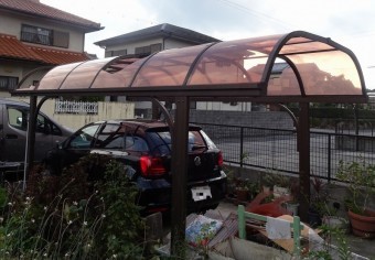 カーポート屋根破損 街の屋根やさん四日市店 津市