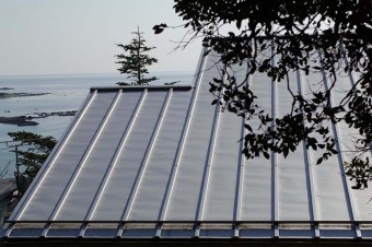 ガルバリウム鋼板の屋根、イメージ
