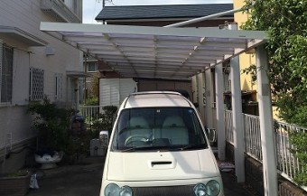 カーポート屋根パネル 街の屋根やさん四日市店