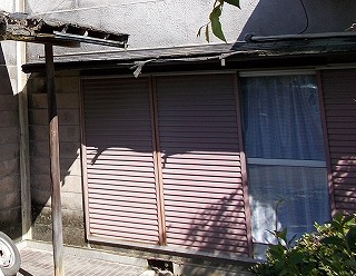 庇破損 街の屋根やさん四日市店