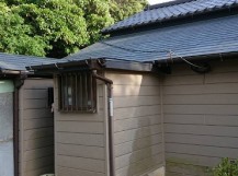 雨漏れ修理後の外観写真