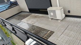 四日市、ベランダ防水