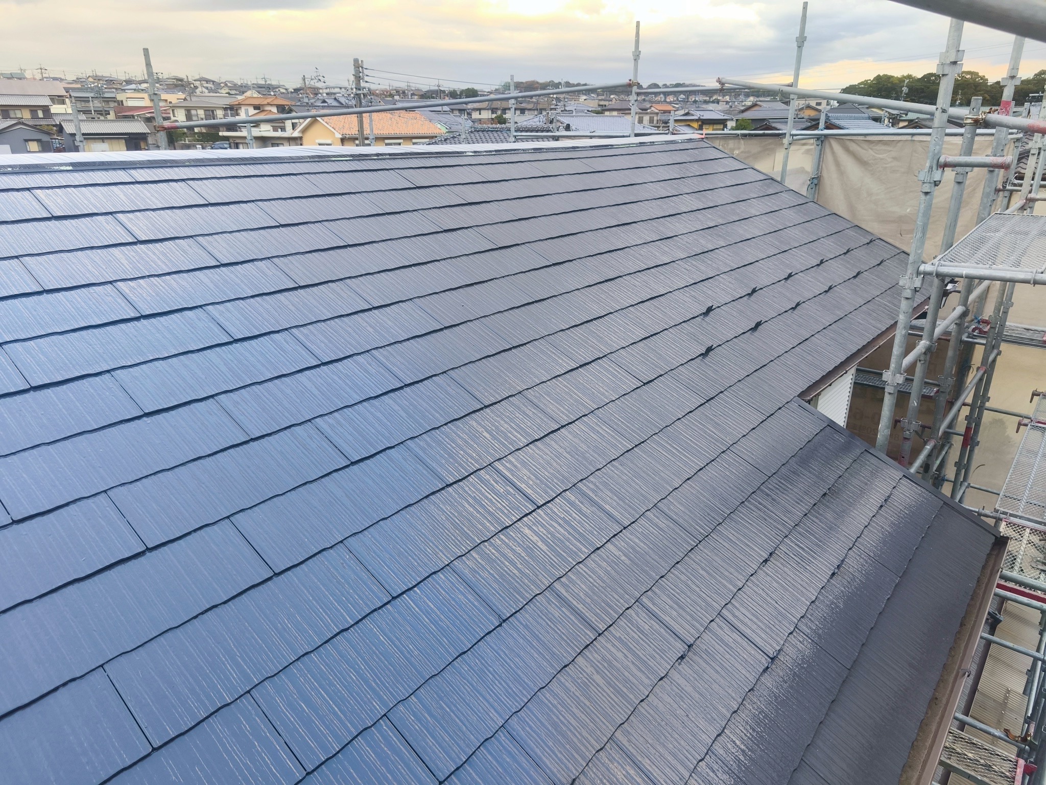 四日市市カラーベスト屋根塗装