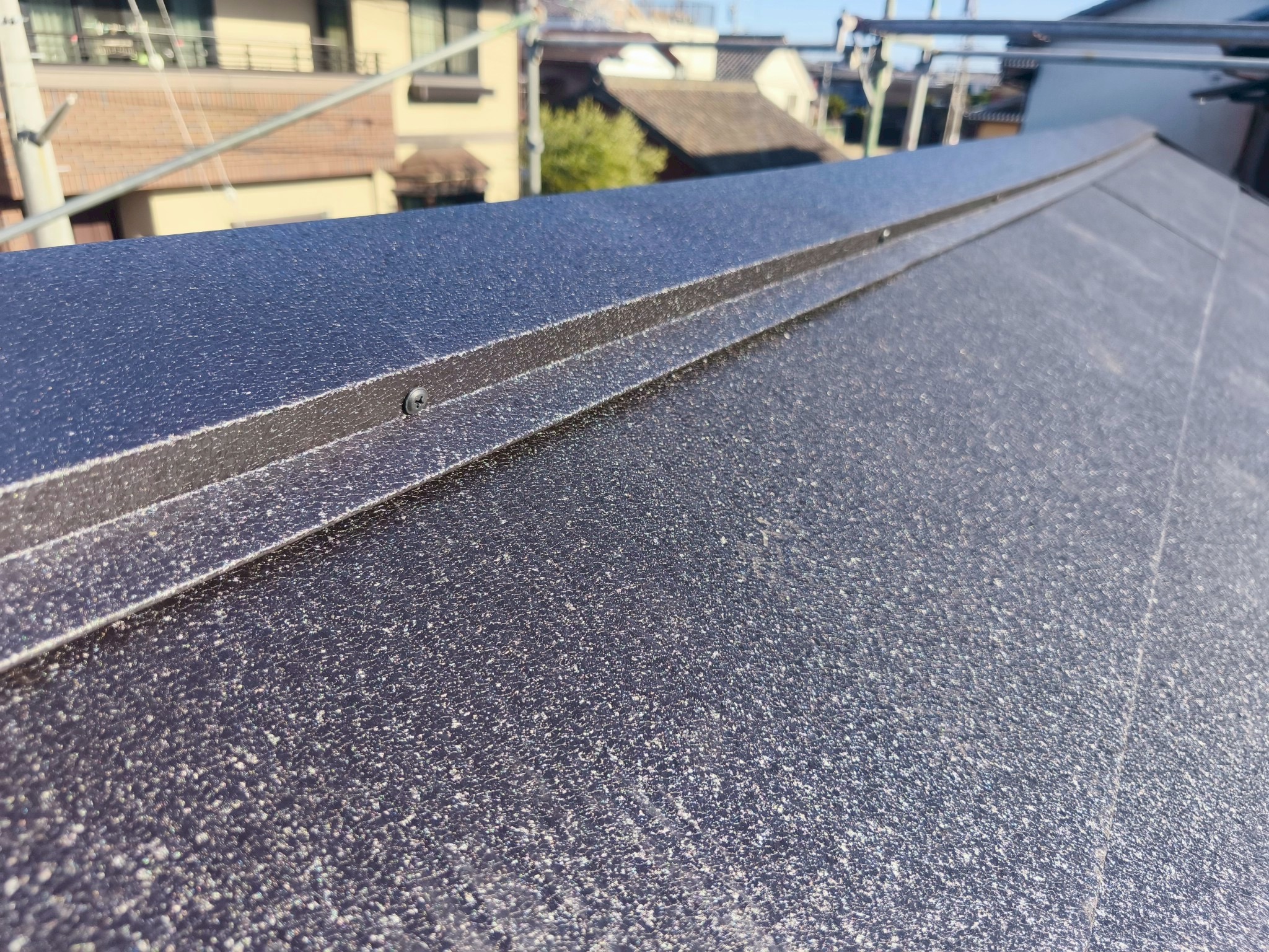 川越町屋根葺き替え