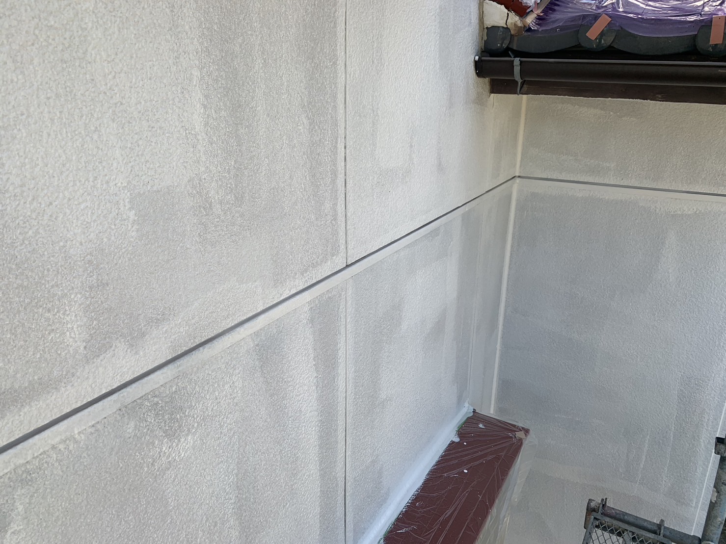 菰野町クリーンマイルドシリコンを使用した外壁塗装