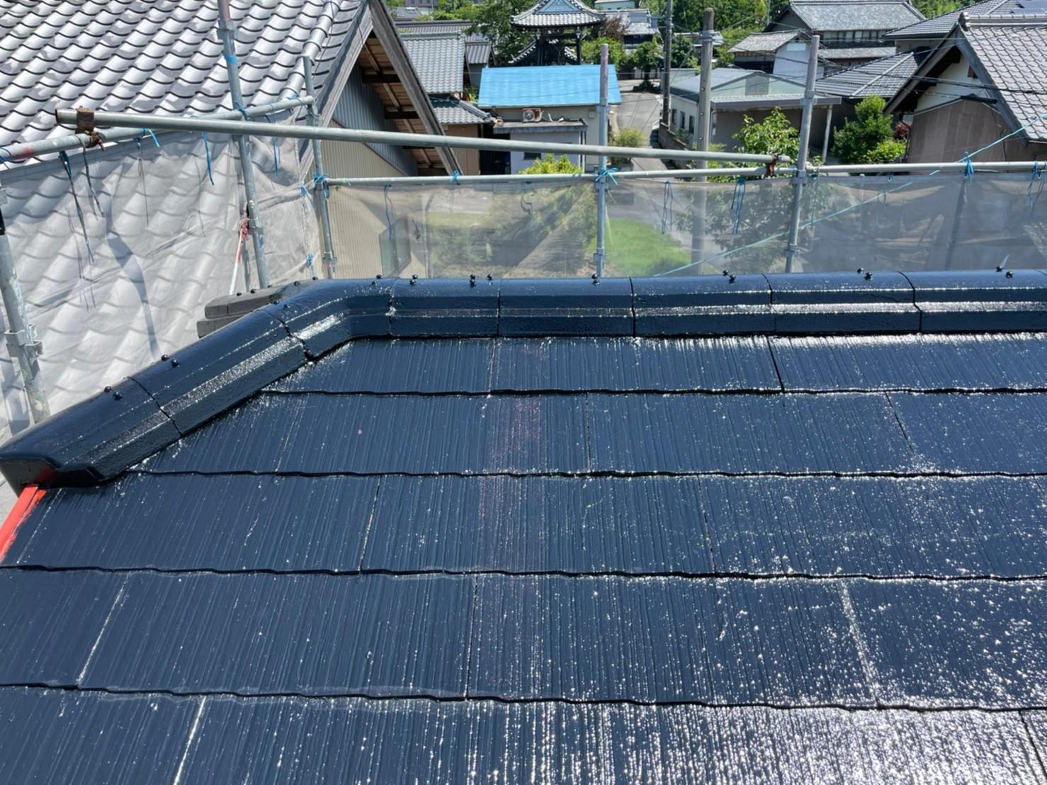 桑名市の屋根塗装