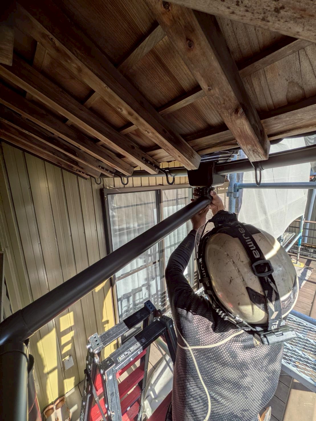 いなべ市雨樋交換