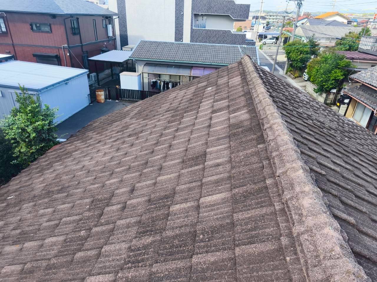 川越町屋根葺き替え