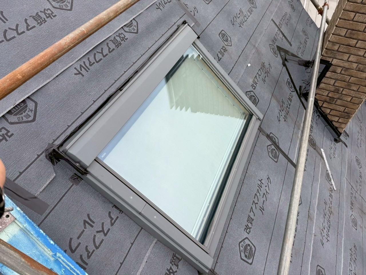 ディプロマットで施工されたログハウスの美しい屋根（いなべ市施工事例）