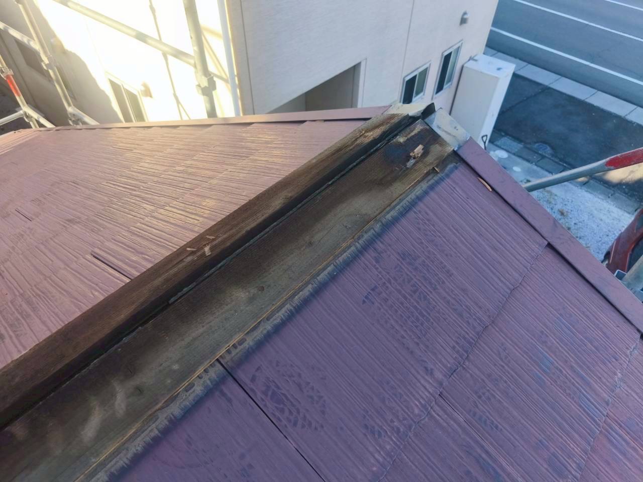 四日市市棟板金交換