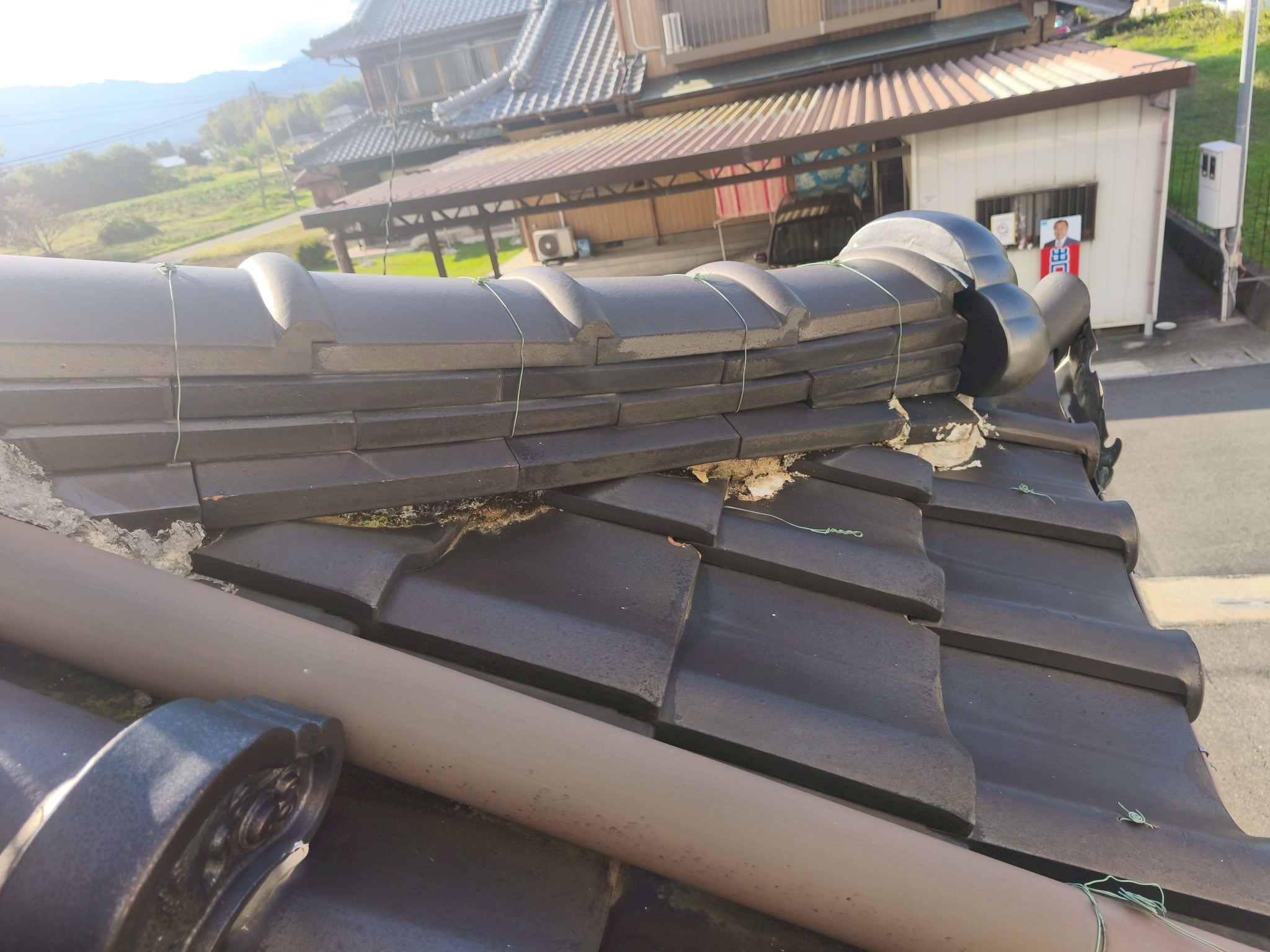 いなべ市棟積み替え