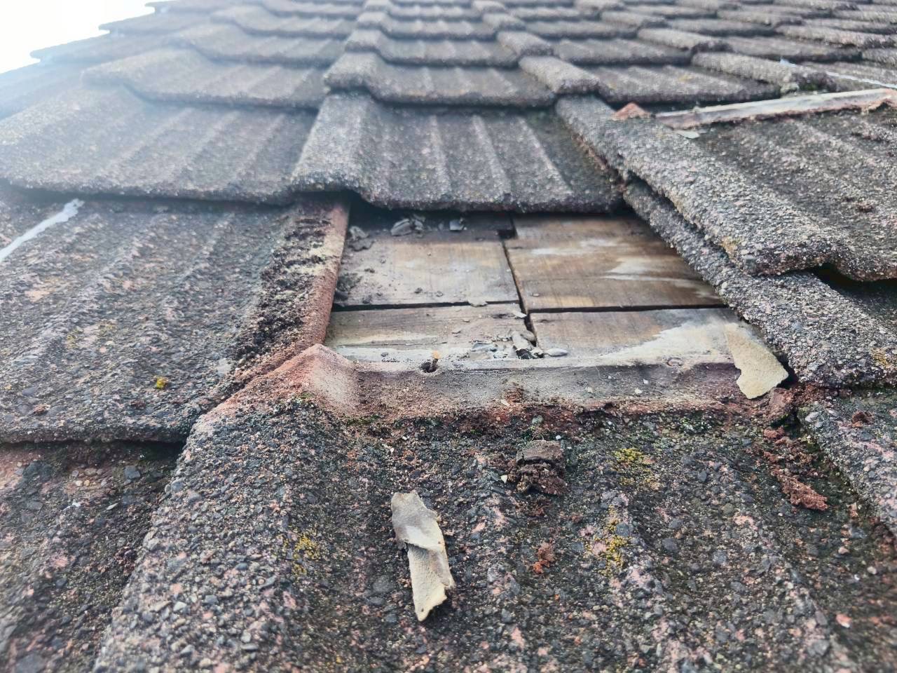 川越町屋根葺き替え