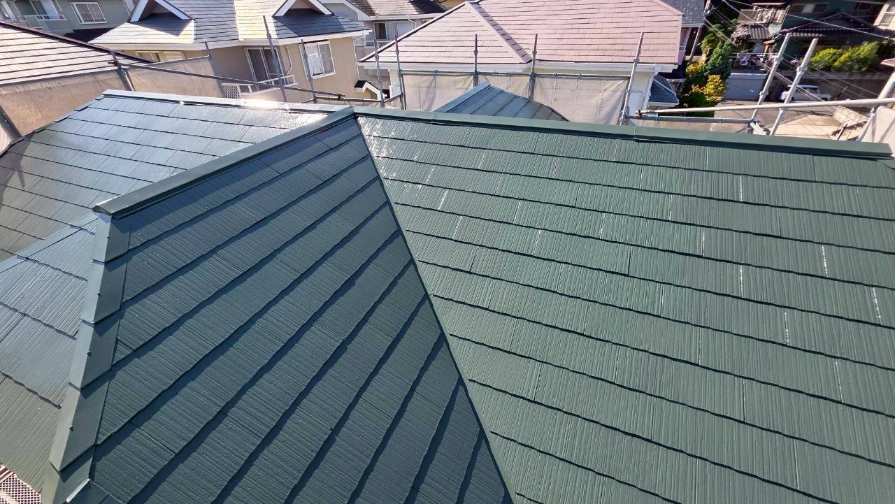 四日市市スーパーシャネツサーモF屋根塗装