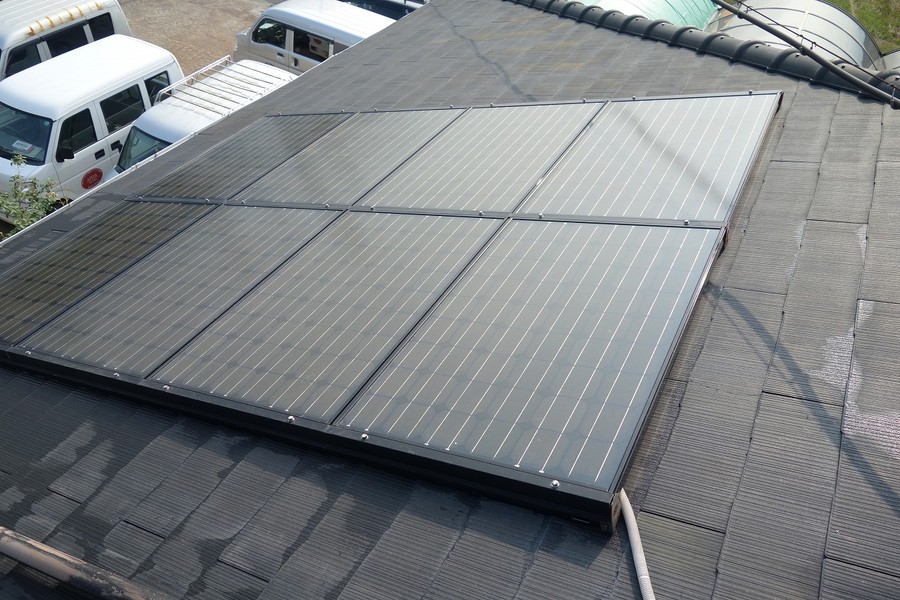 太陽光発電システム　屋根