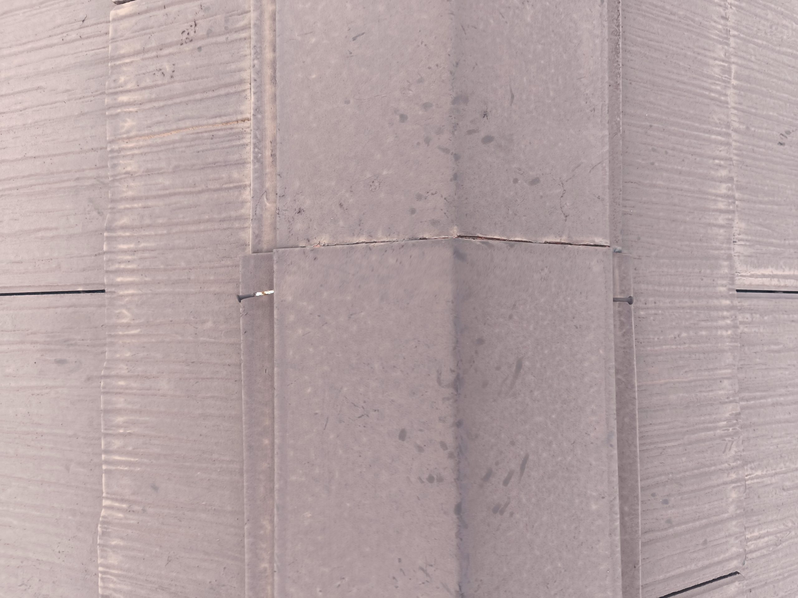 ストレート屋根現地調査