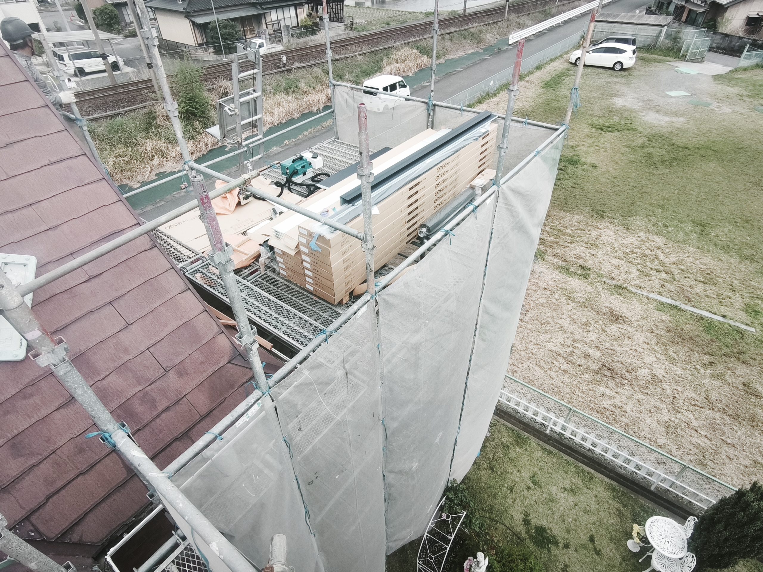 施工中