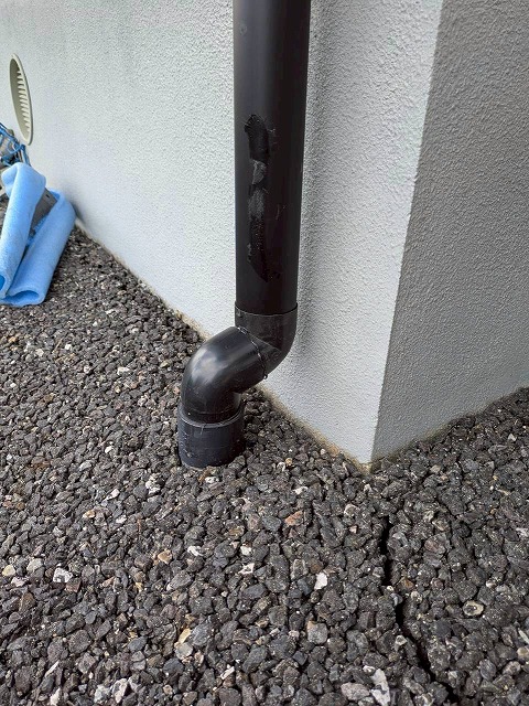 竪樋取付