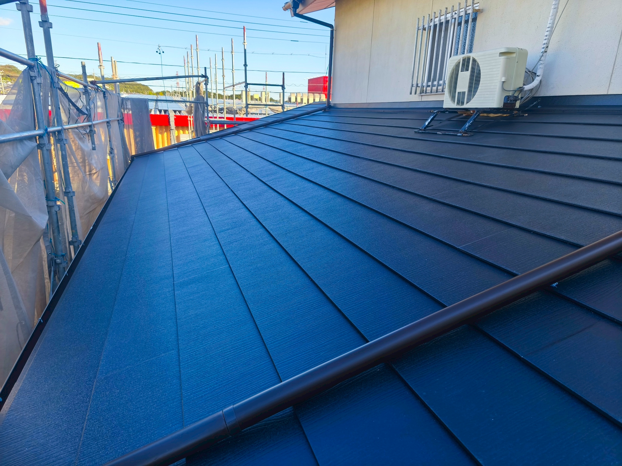 東員町屋根葺き替え