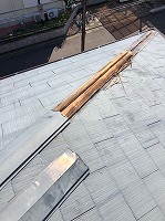 台風被害　棟板金　破損　修繕　街の屋根やさん四日市店