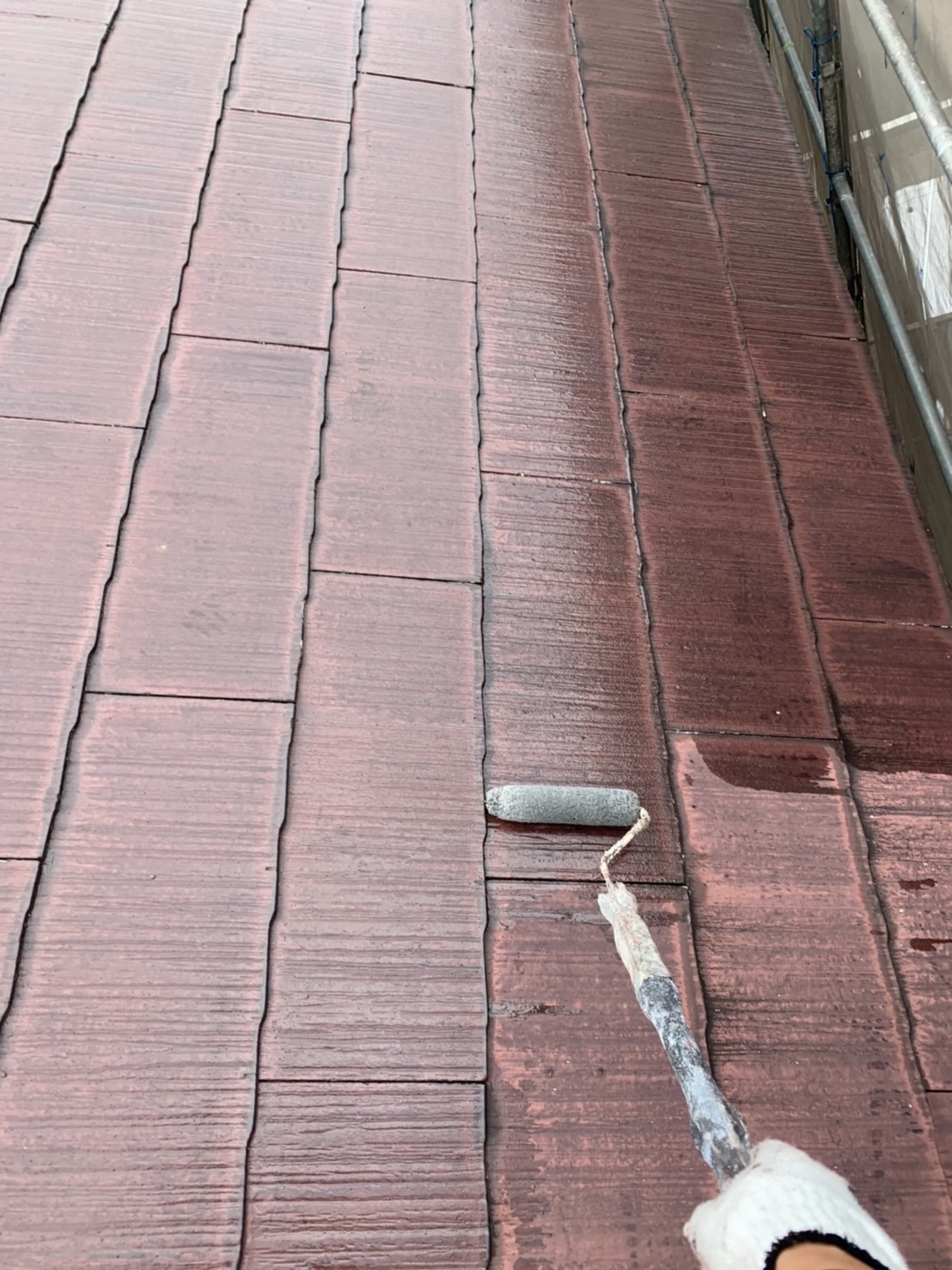 桑名市にて屋根塗装工事