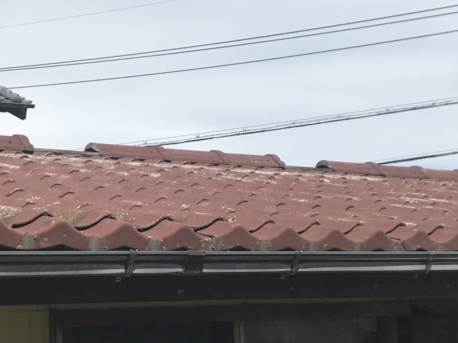 台風被害　棟瓦　屋根　街の屋根やさん四日市店
