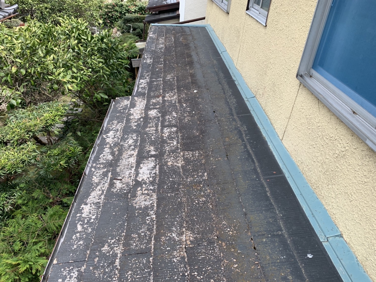 桑名市の屋根塗装、カラーベスト