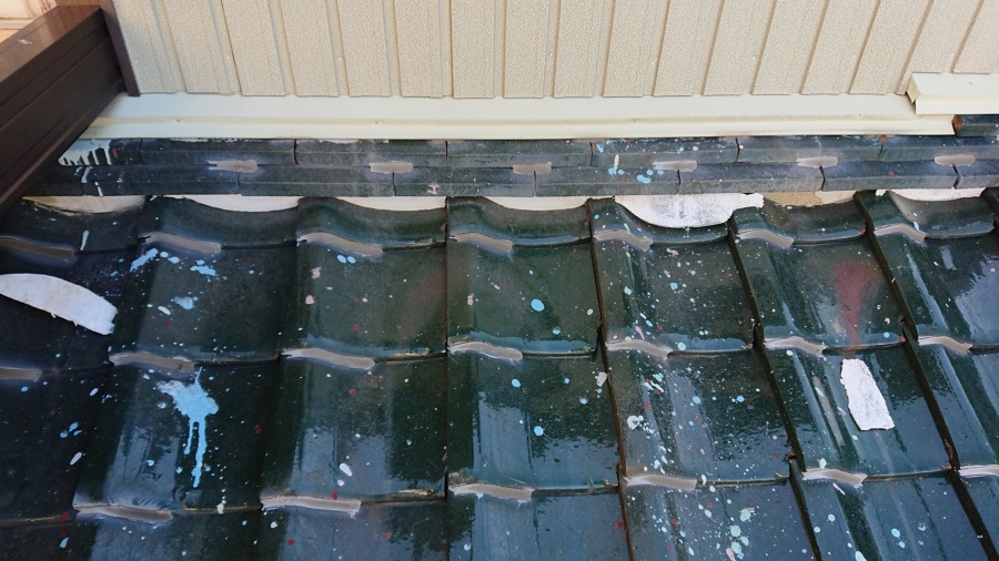 雨漏り　屋根　漆喰　瓦　補修　街の屋根やさん四日市店